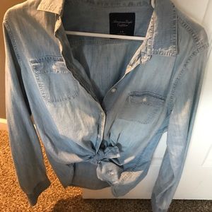 Denim shirt